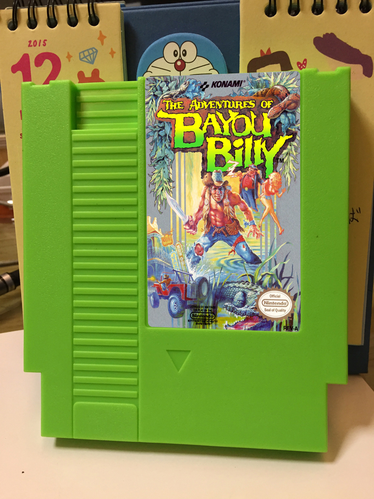 Adventures of Bayou Billy NES Game Cartridge (72Pin)