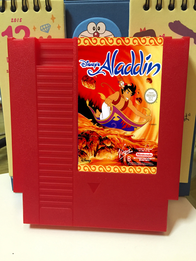 Aladdin NES Game Cartridge (72Pin)