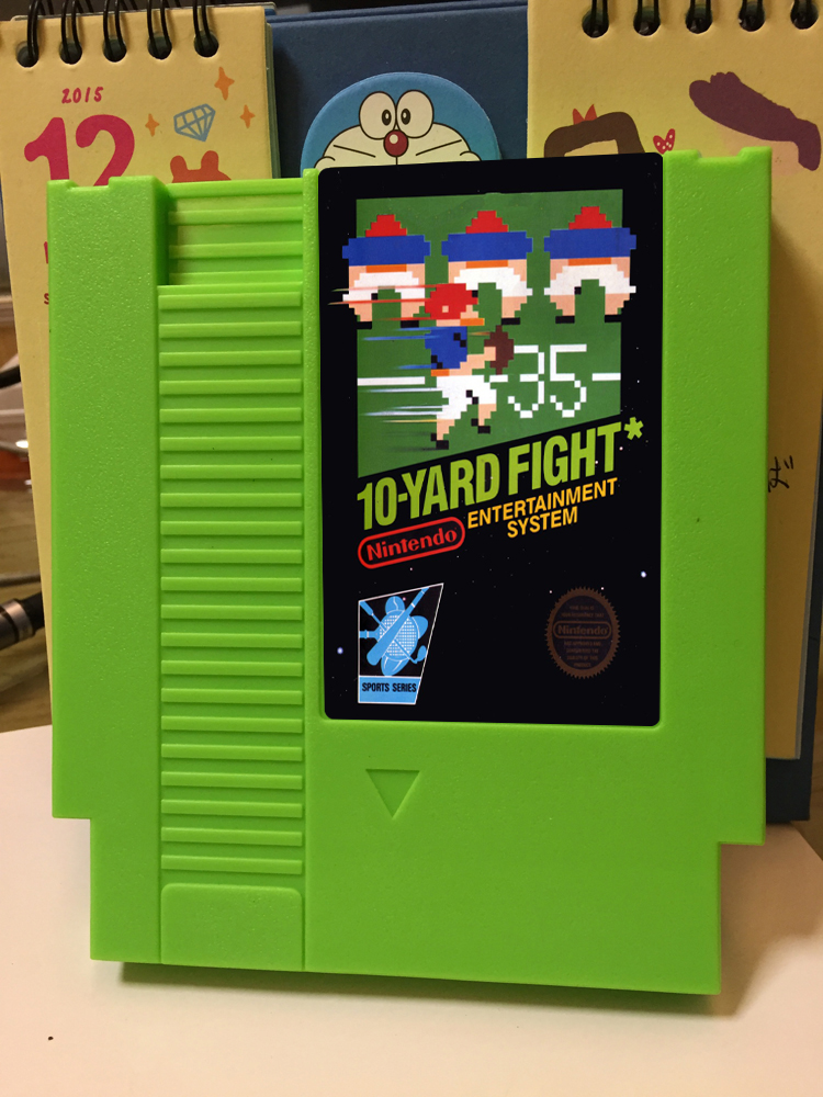 10 Yard Fight NES Game Cartridge (72Pin)