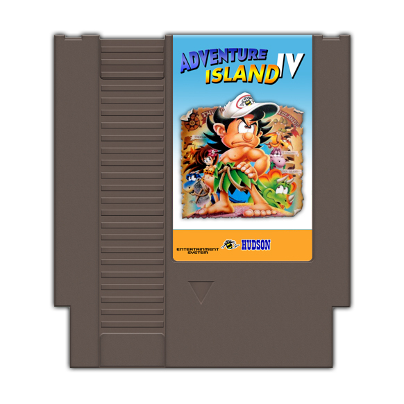 Adventure Island IV NES Game Cartridge (72Pin)